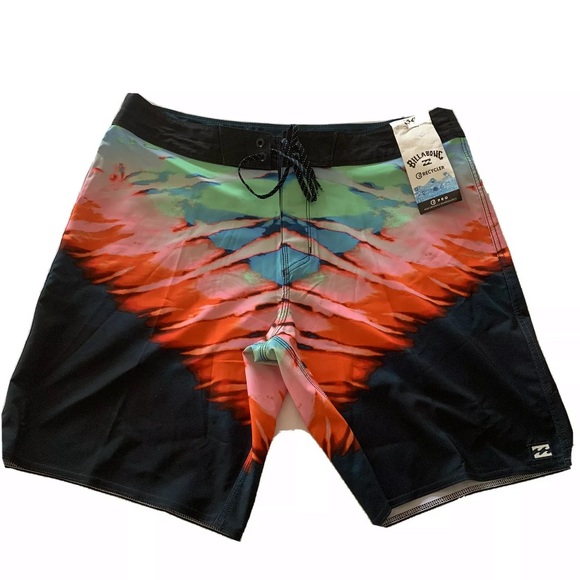 Billabong Men’s Board Shorts Multi Color Sz 34 NWT
